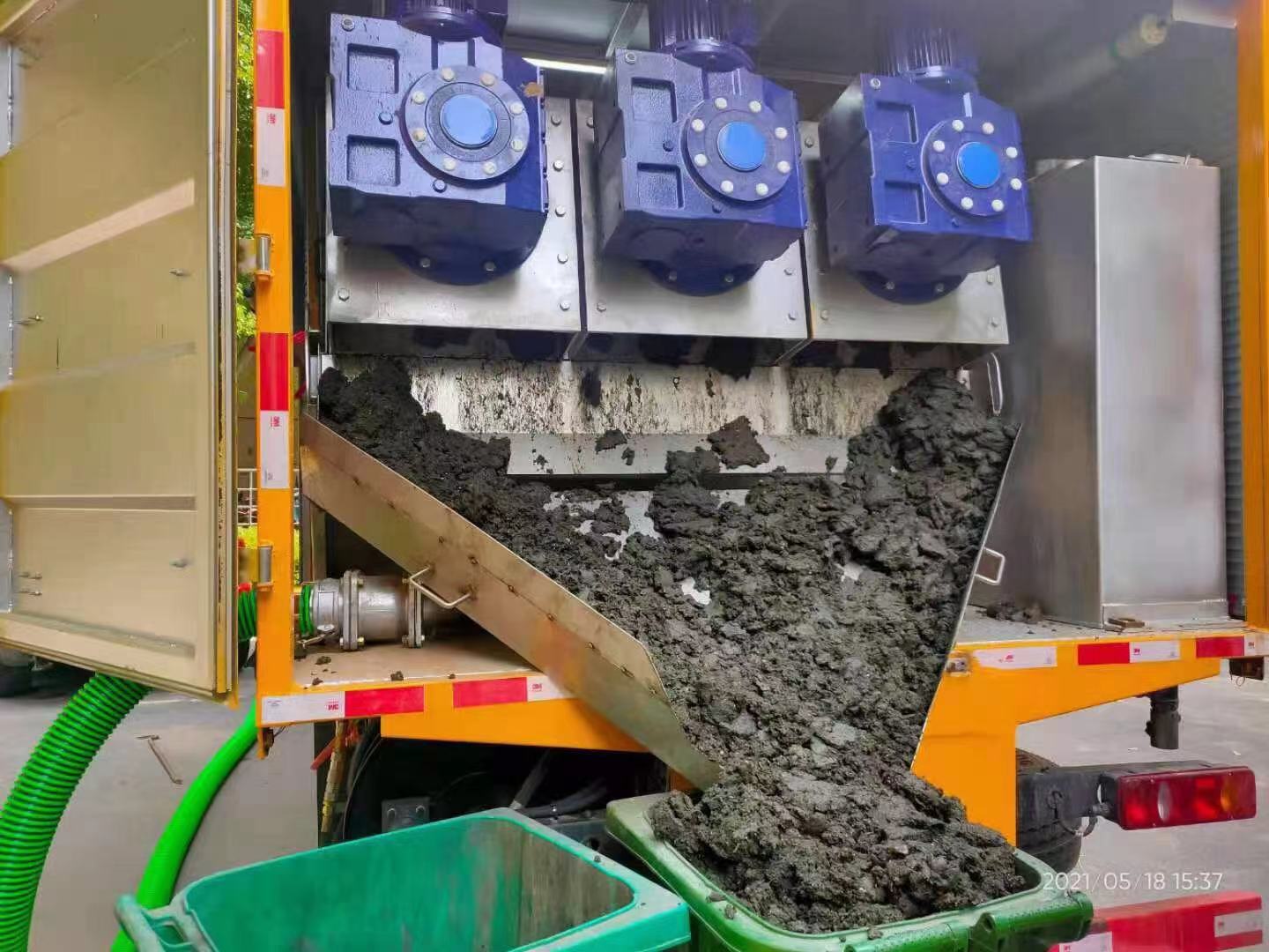 台前化粪池清掏城市维护站-泥浆净化干湿分离处理