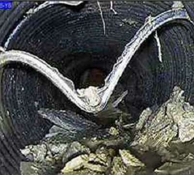 台前排水管道变形塌陷的非开挖修复方法